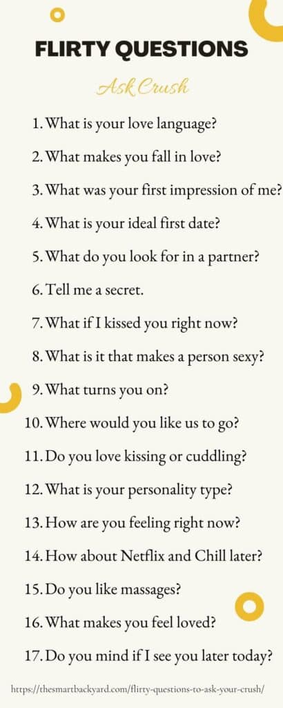 250 Flirty Questions to Ask Your Crush Over Text